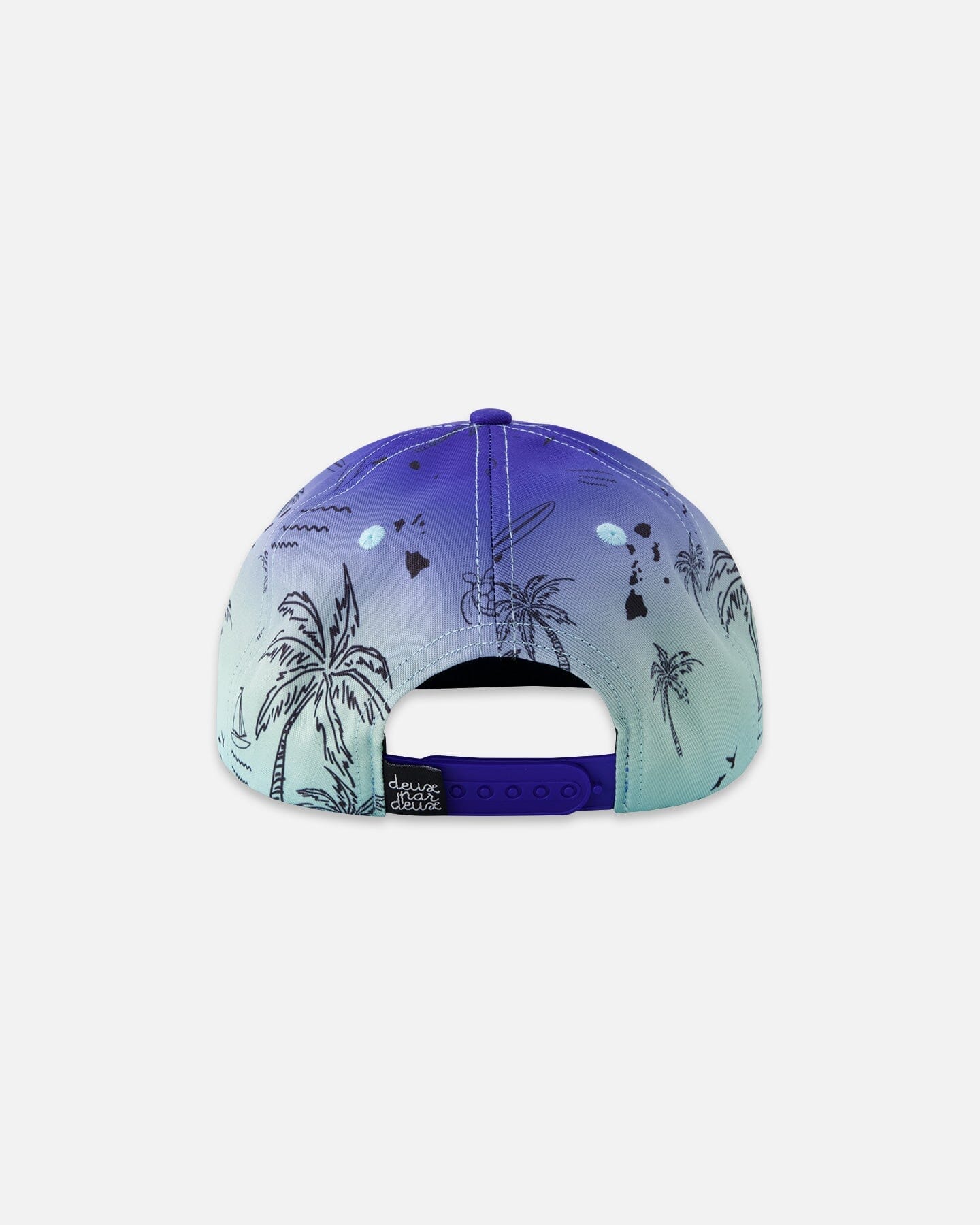 Cap Blue Beach Print
