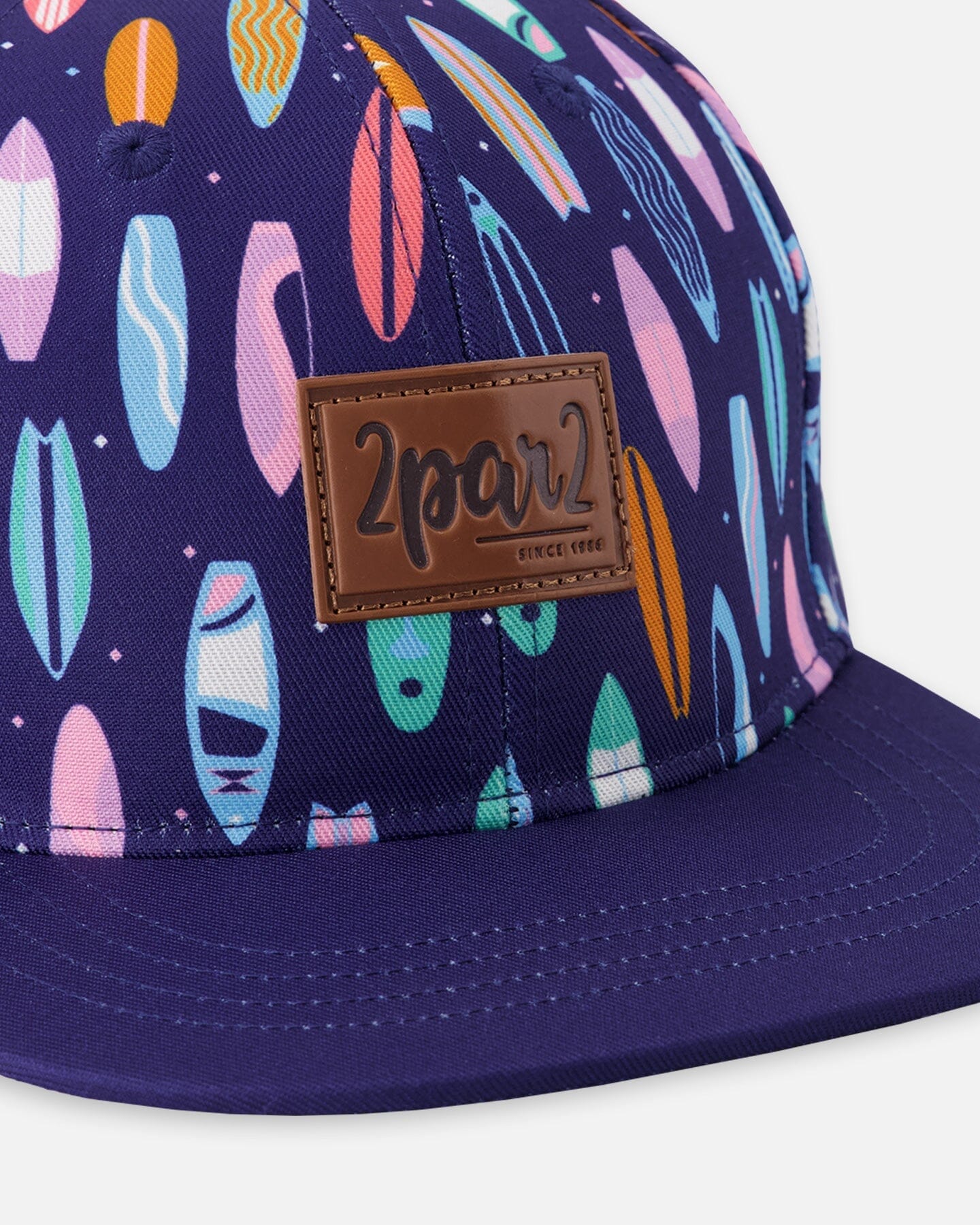 Cap Blue Surfboard Print