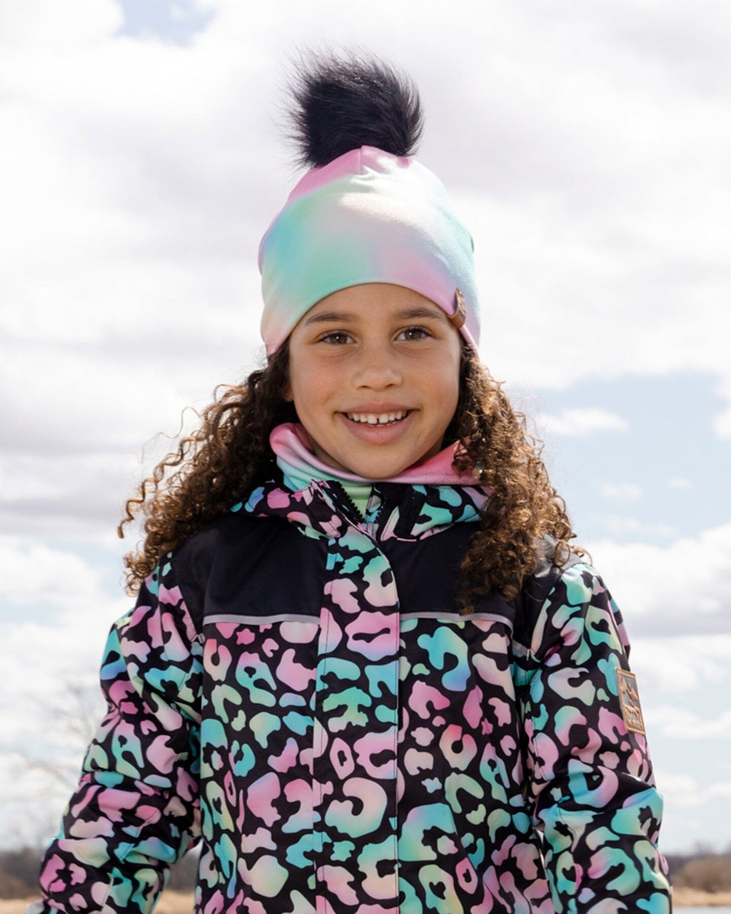 Stretch Jersey Neck Tube Multicolored
