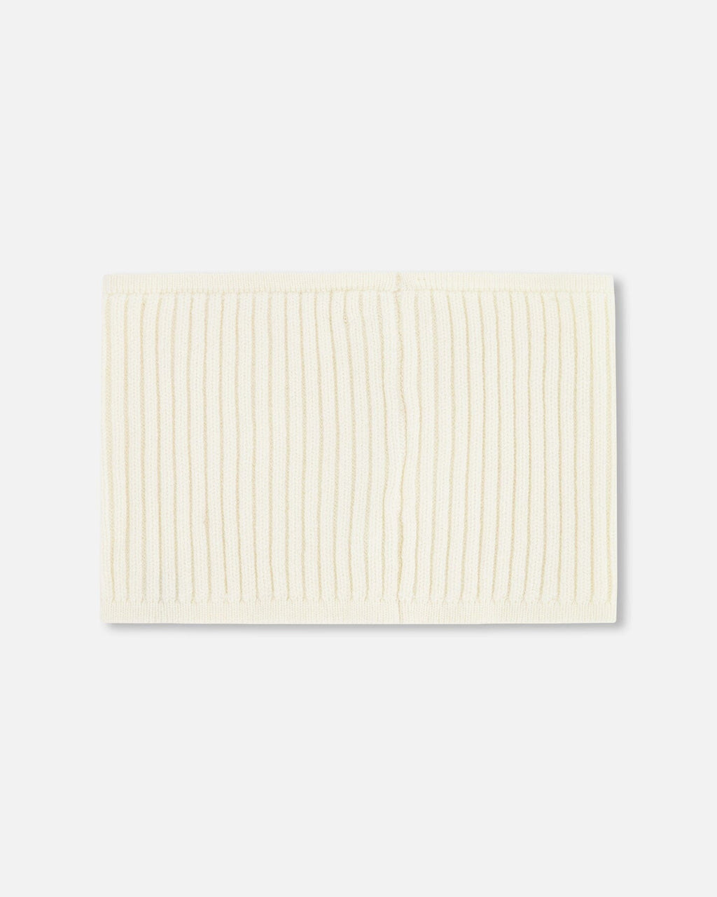 Knit Neck Tube Off White