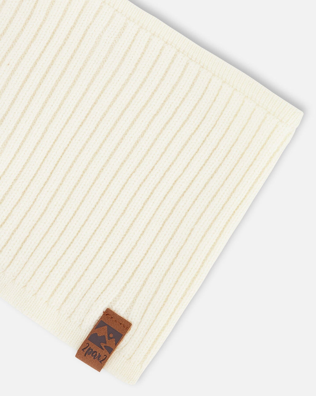 Knit Neck Tube Off White