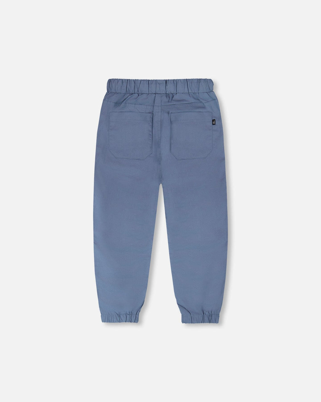 Parachute Jogger With Patch Pockets Blue Grey