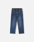 Stretch Jeans Navy Blue Denim