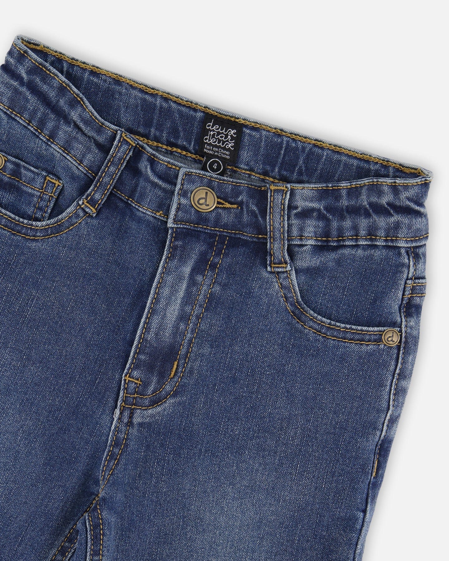 Stretch Jeans Navy Blue Denim