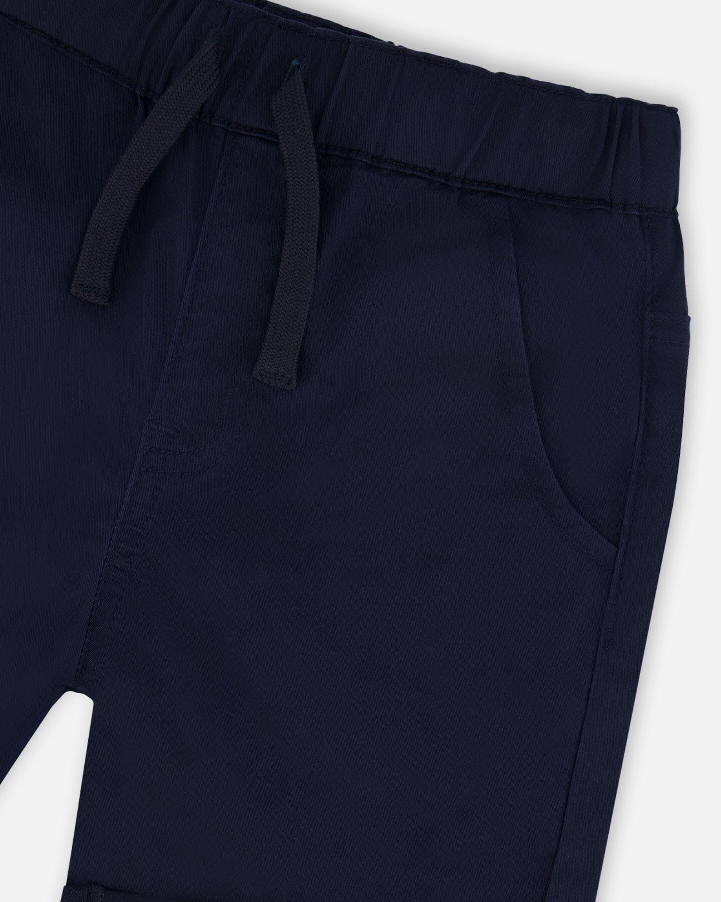 Stretch Twill Shorts Dark Blue