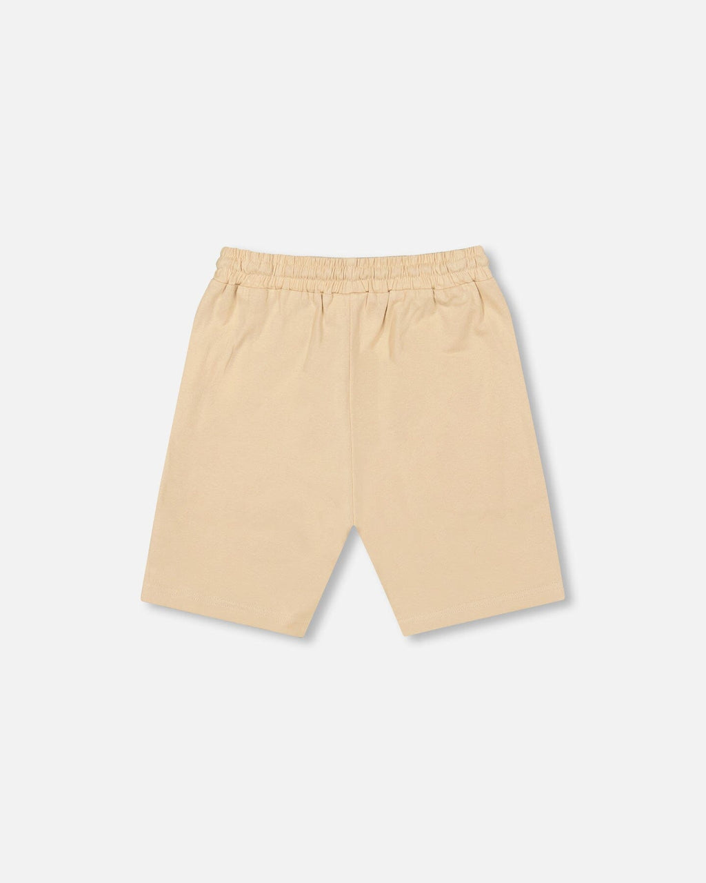 Organic Cotton Jersey Shorts Beige