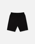Organic Cotton Jersey Shorts Black