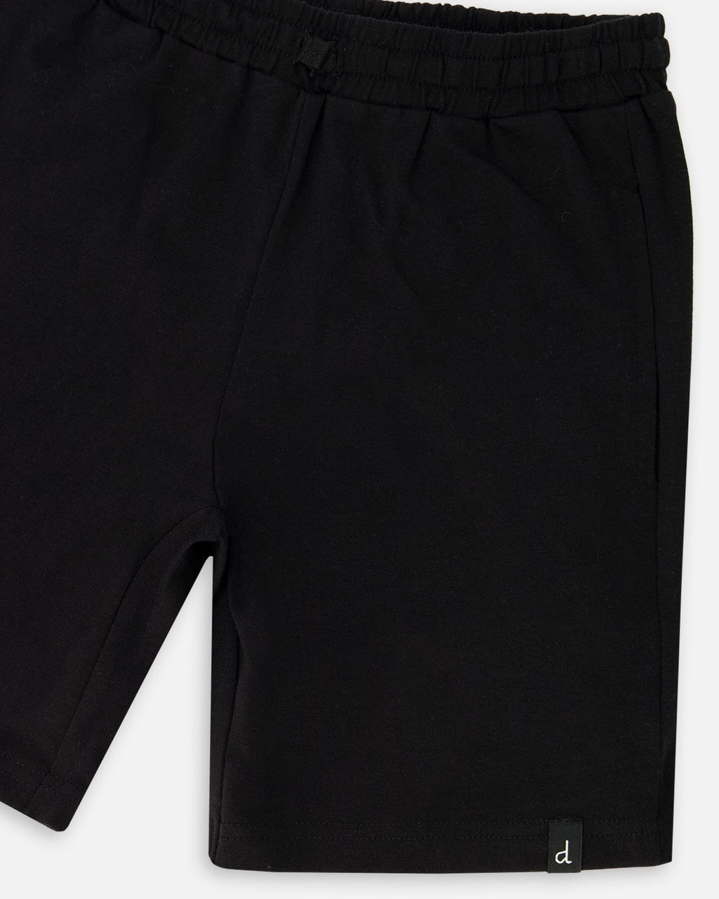 Organic Cotton Jersey Shorts Black