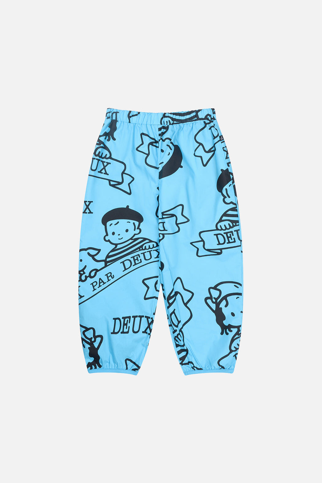 40Th Anniversary Printed Poplin Pant Sky Blue