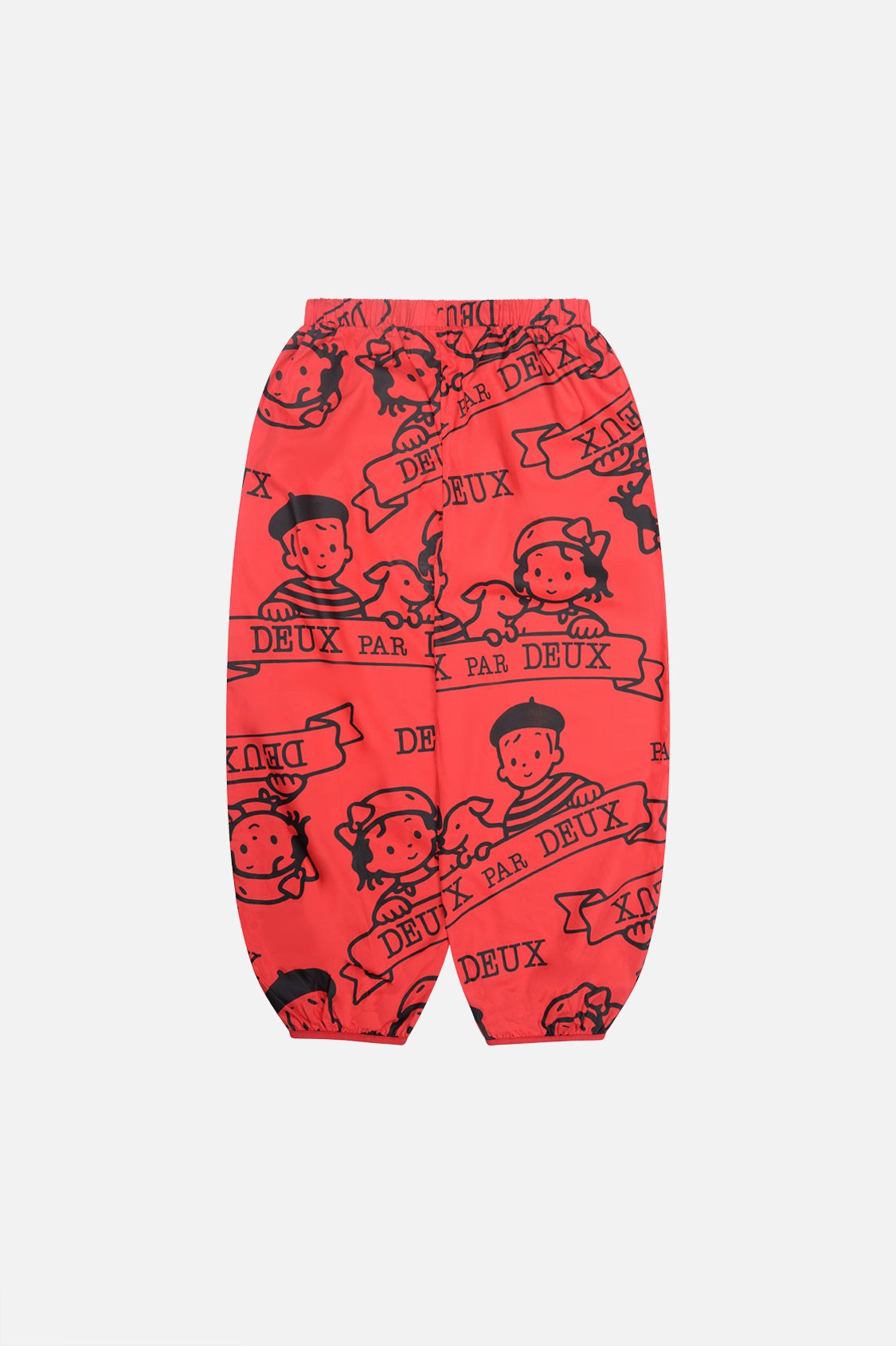 40th Anniversary Adult Printed Poplin Pant Poppy Red