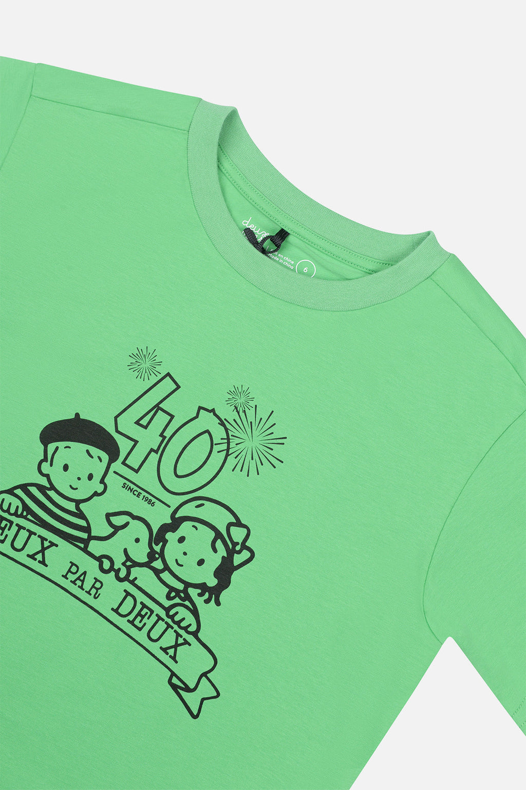 40Th Anniversary Graphic T-Shirt Green