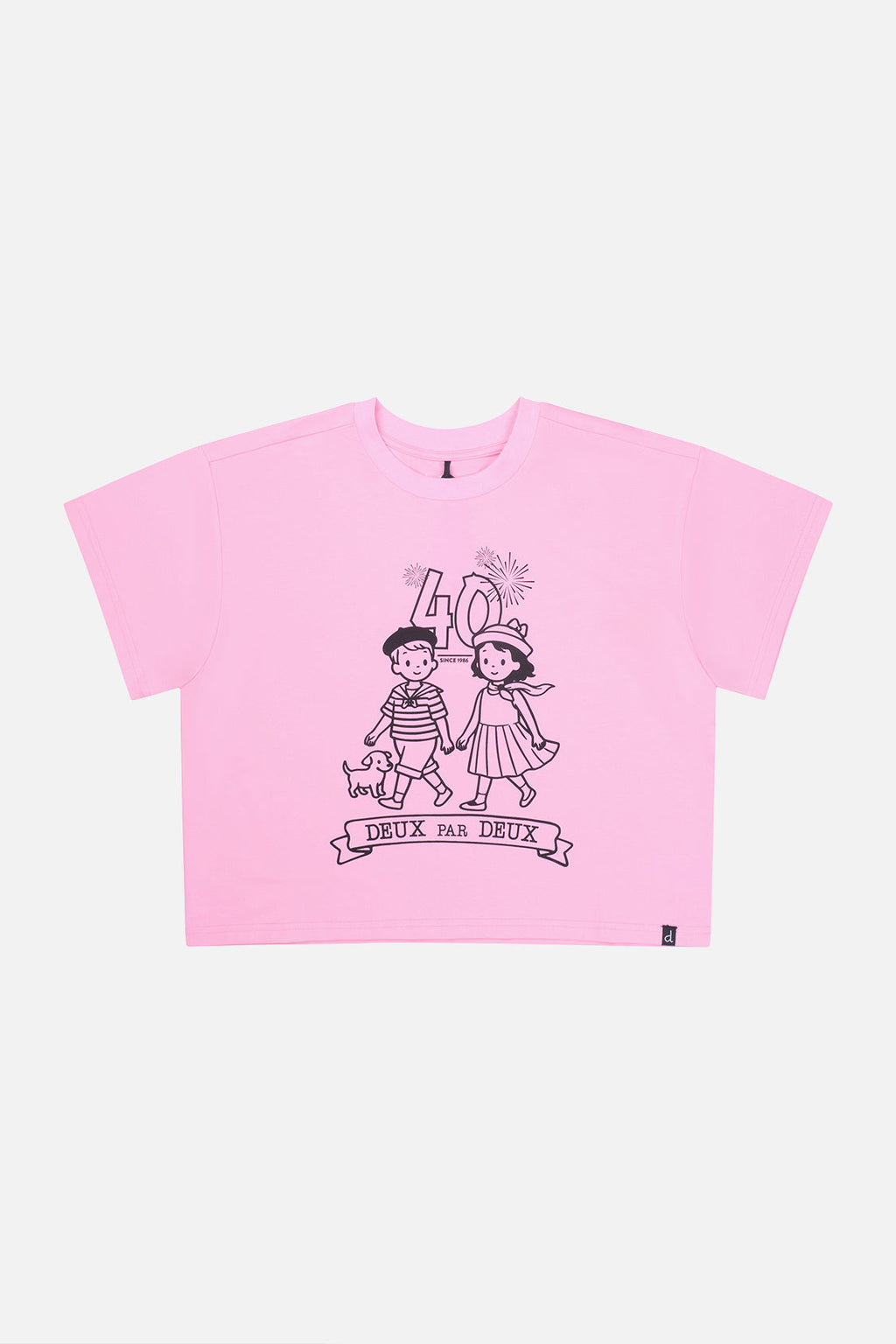 40Th Anniversary Graphic T-Shirt Soft Pink