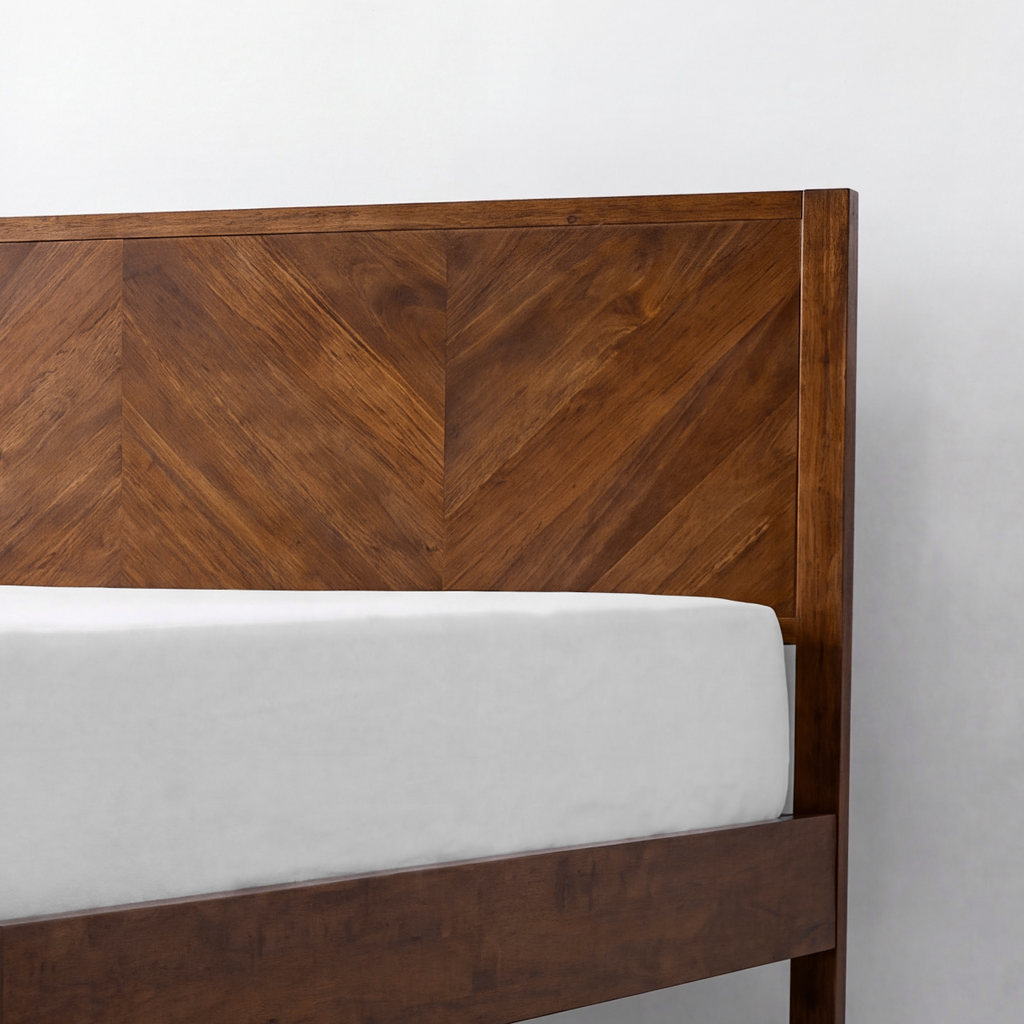 Alander Solid Wood Bed Frame