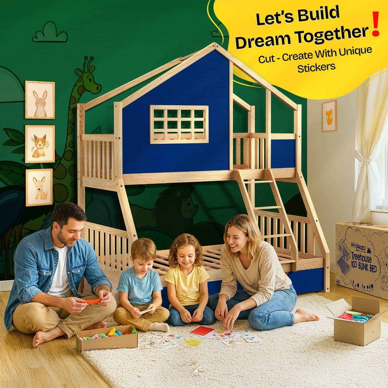 Treehouse Kid Bunk Bed
