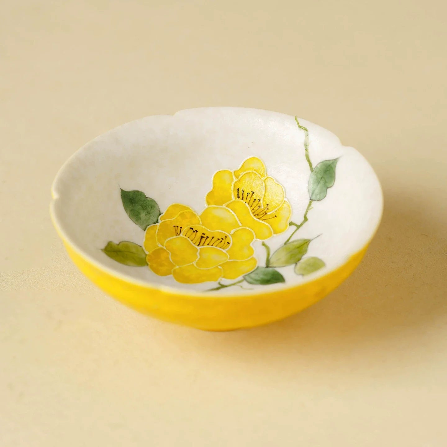 Imperial Blossom Hand-Painted Porcelain Tea Cup – Heritage Series