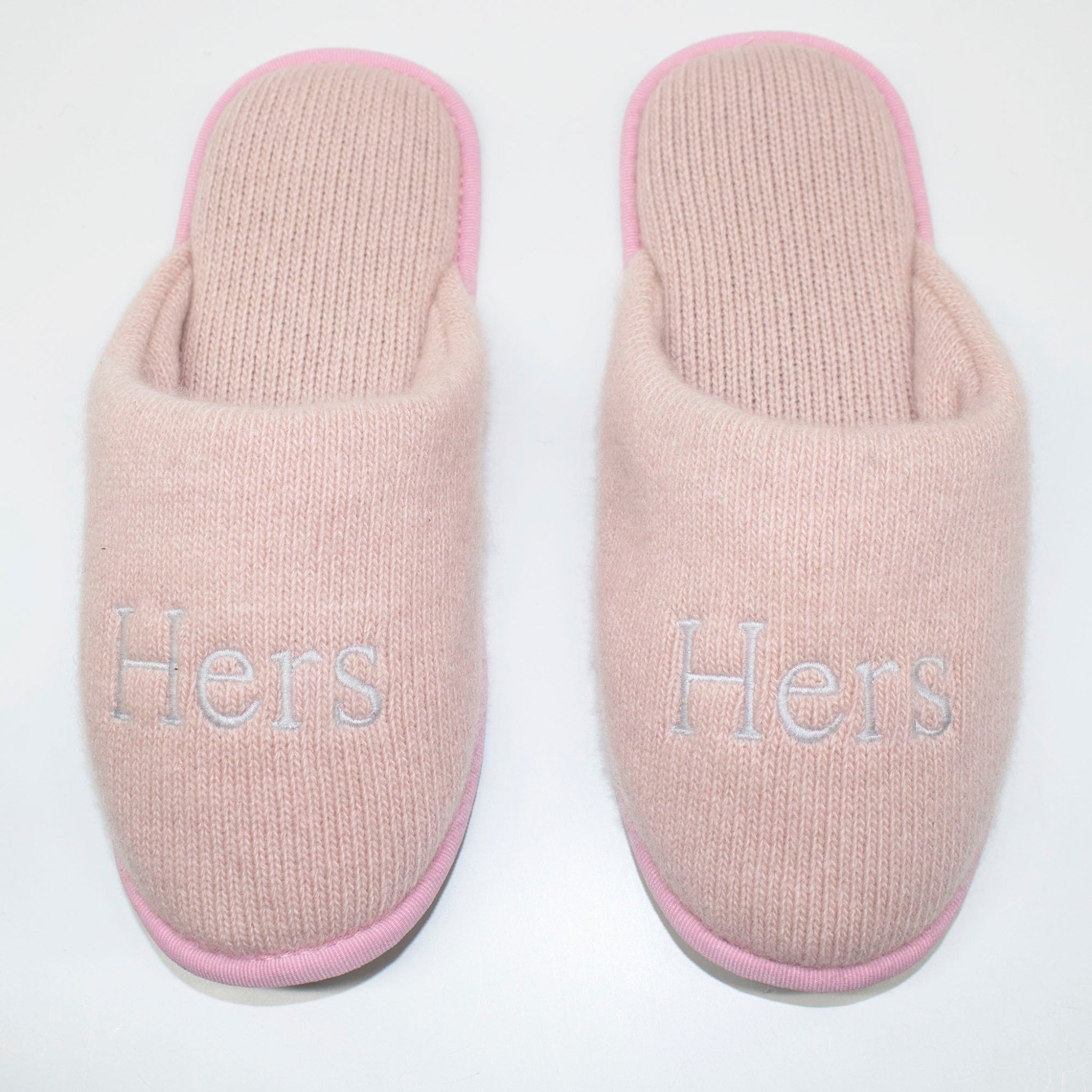 CASHMERE "HERS" SLIPPERS