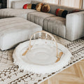 Macrame Round Play Mat & Play Gym Bundle
