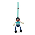 knit stroller toy | jack the sailor