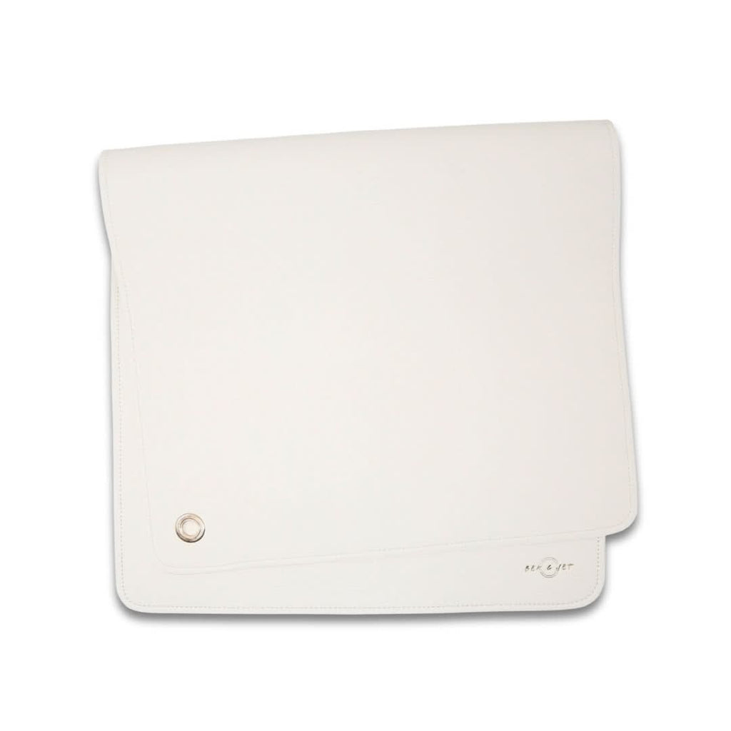 Vegan Leather Baby Changing Mat | Ivory