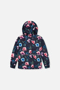Light Weight Two Piece Chill Snowsuit Blue Floral Print