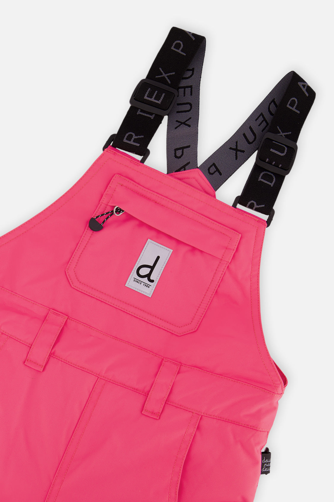 Play Overall Snow Bib Bright Pink