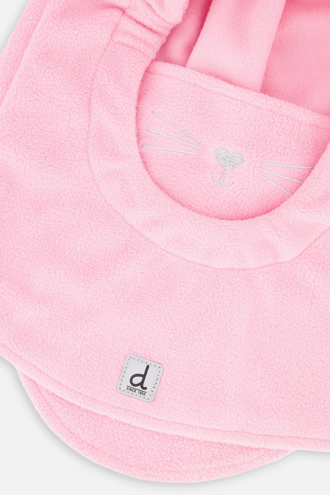 Oversized Polar Balaclava For Ski Helmet Pink