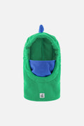 Oversized Dino Polar Balaclava For Ski Helmet Bright Green