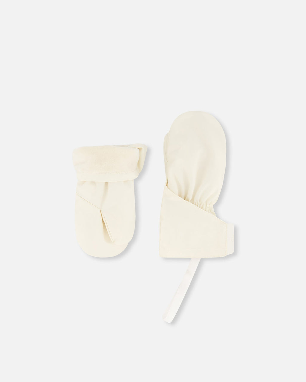 Lined Baby Mittens Off-White