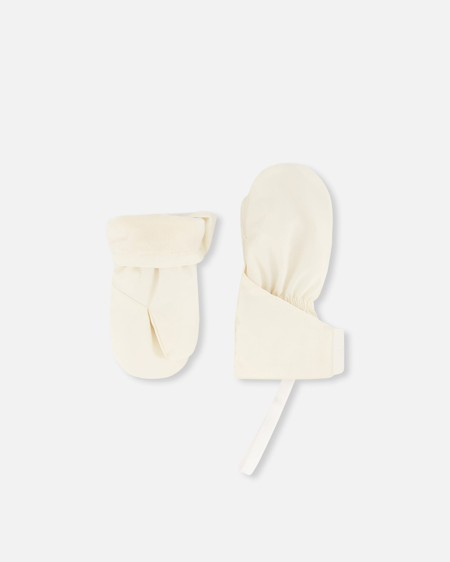 Lined Baby Mittens Off-White