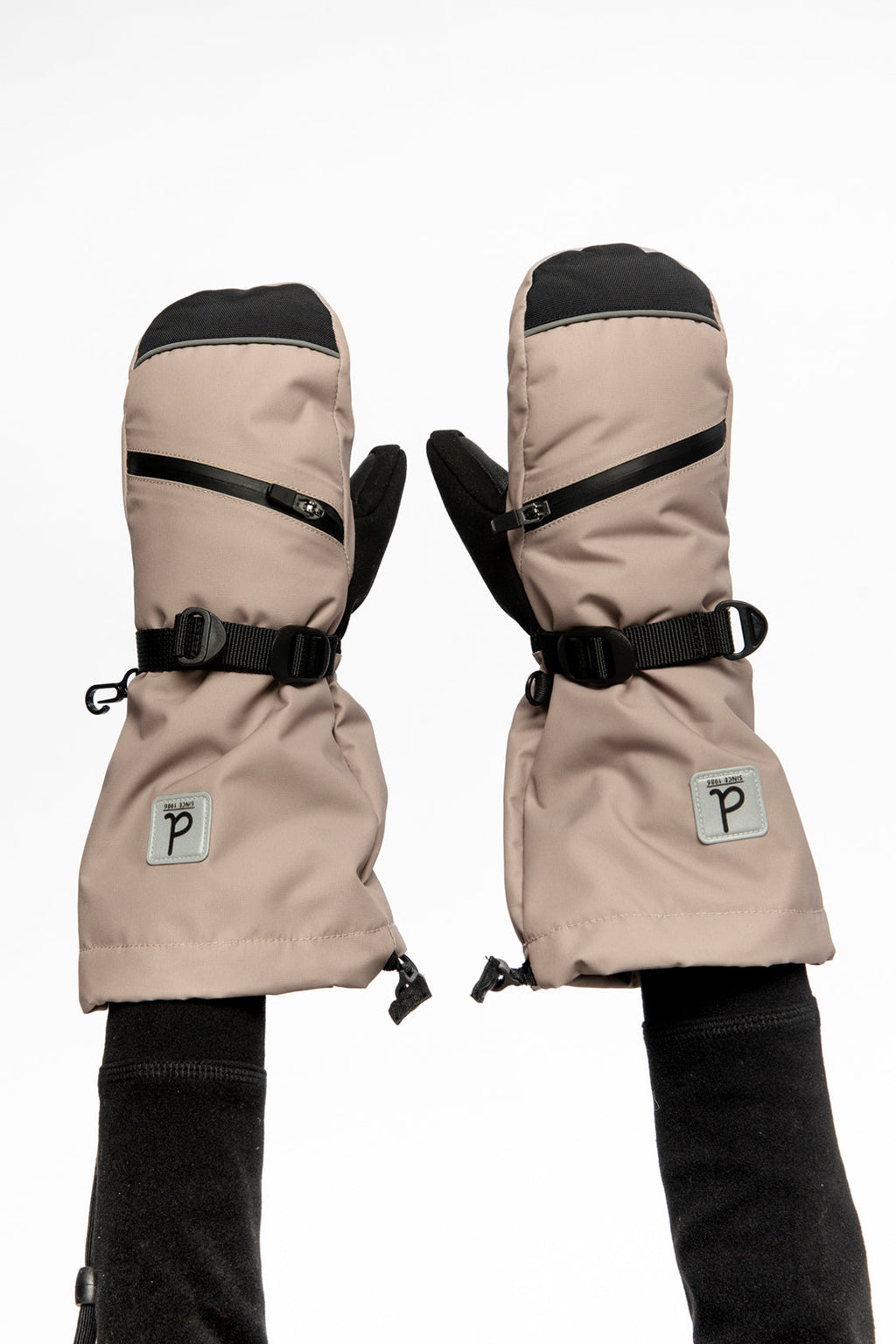 Teknik Winter Mittens Taupe