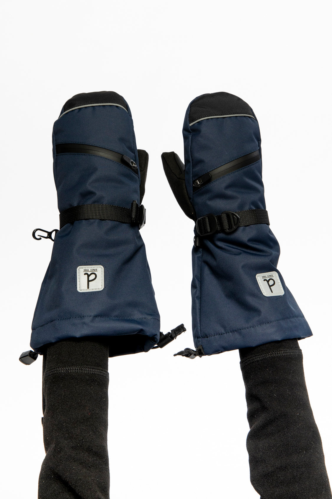 Teknik Winter Mittens Navy Blue
