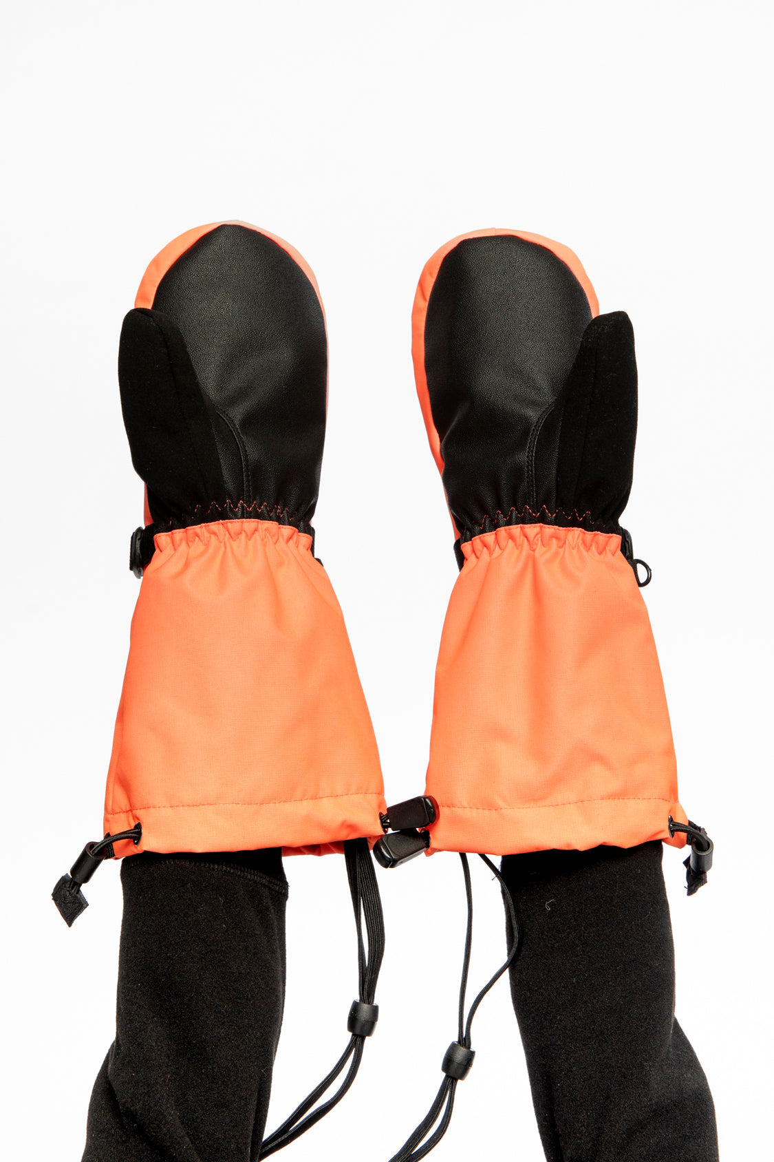 Teknik Winter Mittens Bright Orange