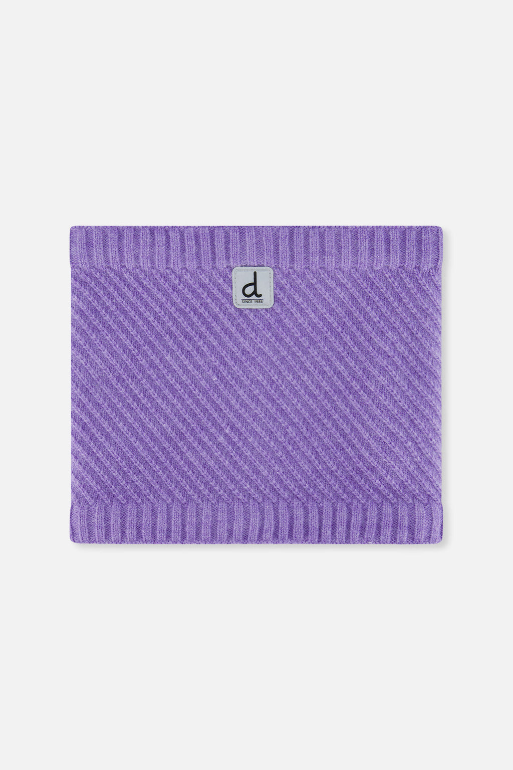Winter Knit Neckwarmer Violet