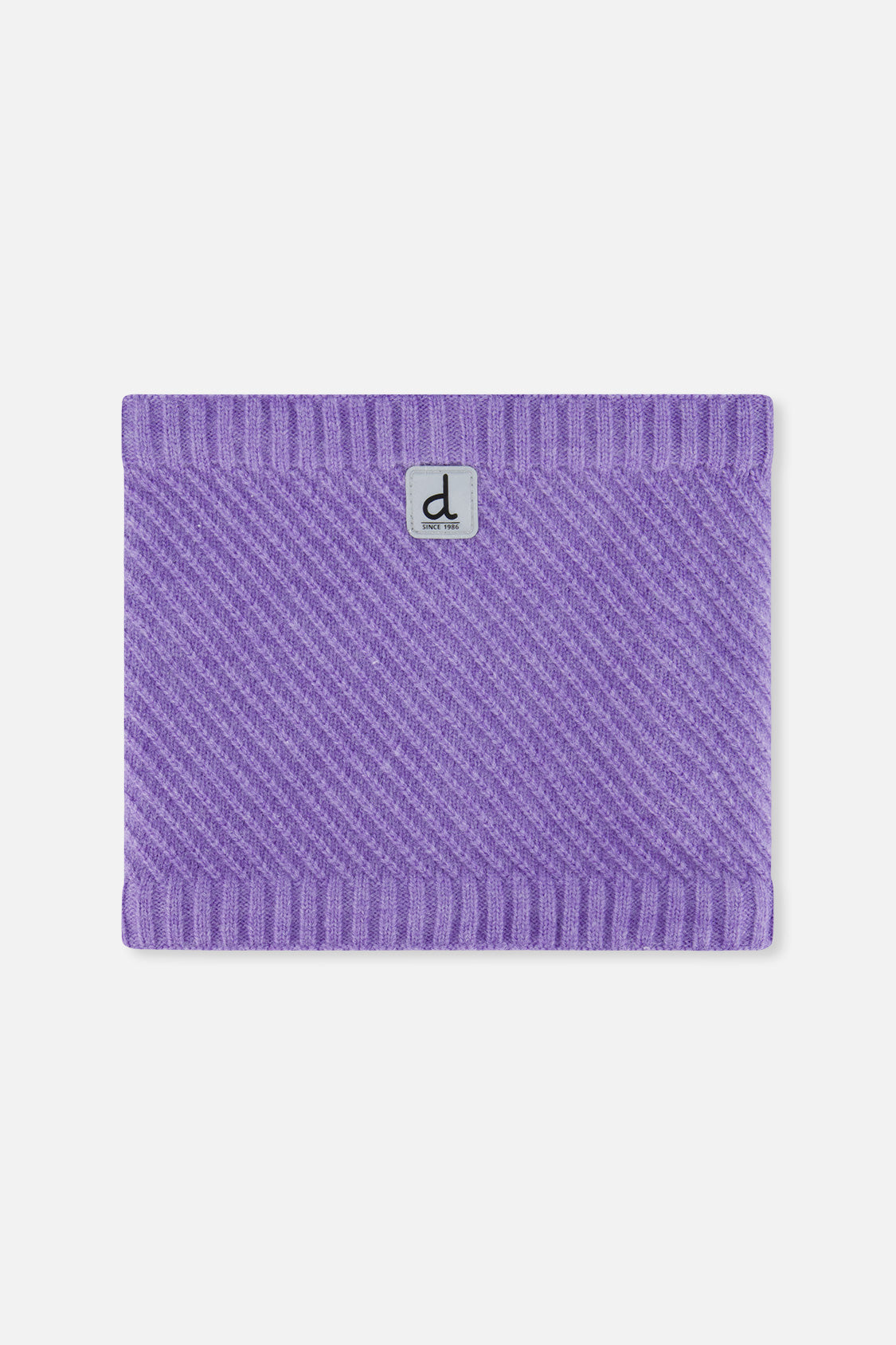 Winter Knit Neckwarmer Violet