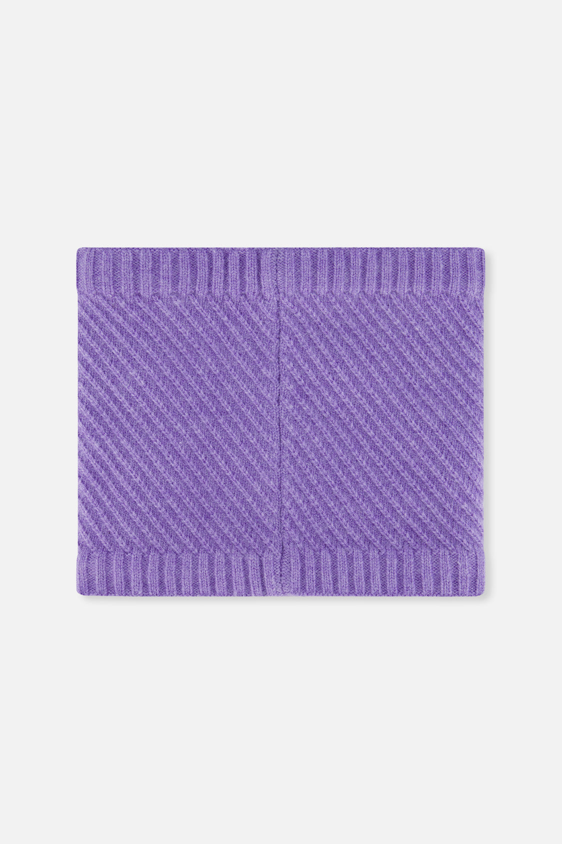 Winter Knit Neckwarmer Violet