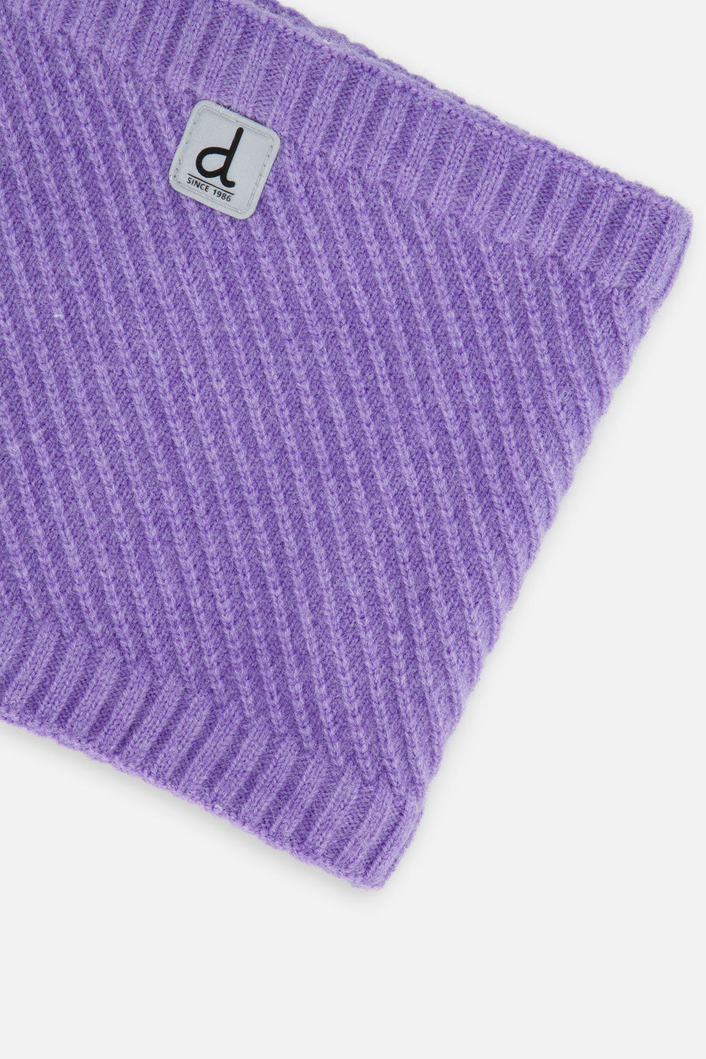 Winter Knit Neckwarmer Violet