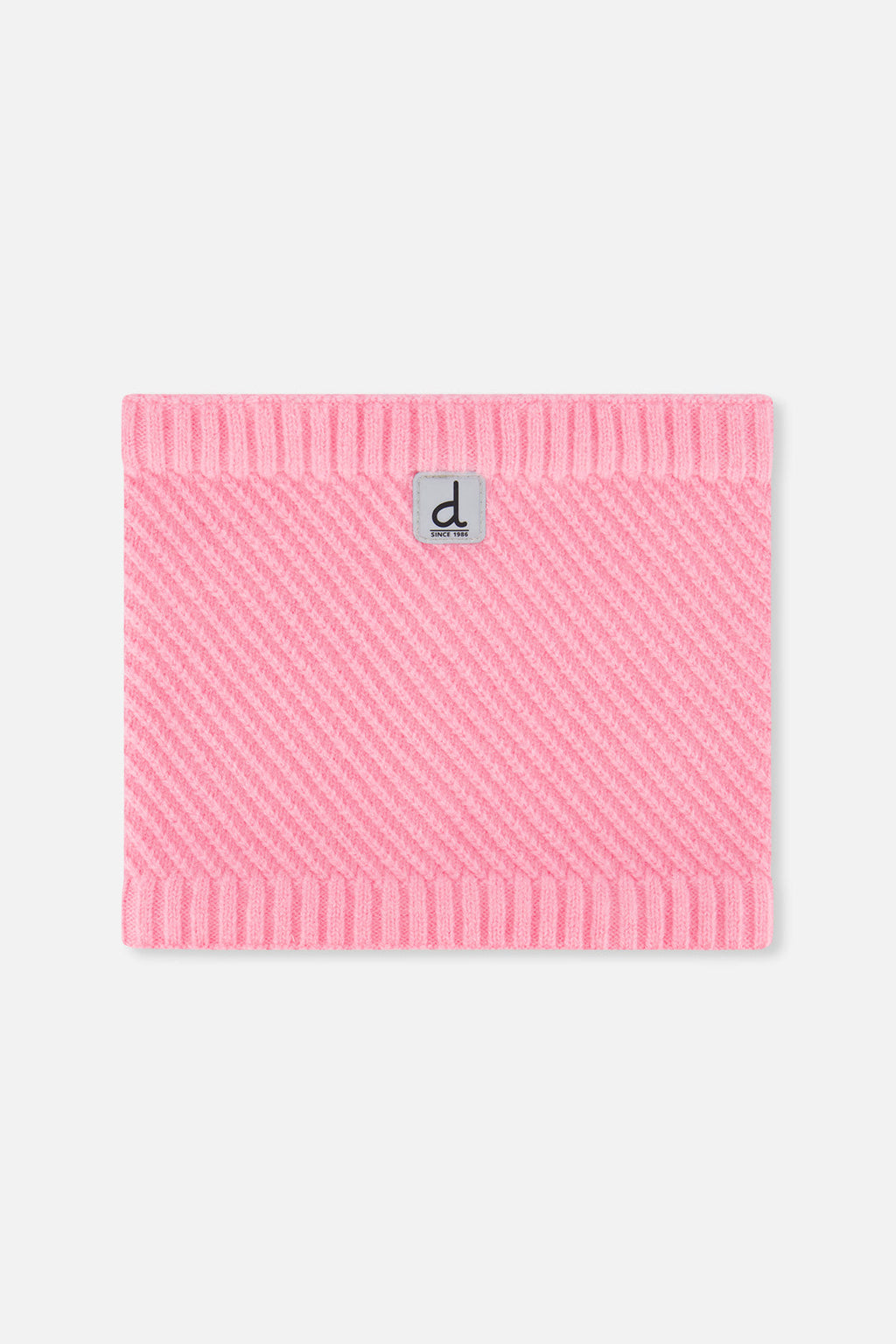 Winter Knit Neckwarmer Pink