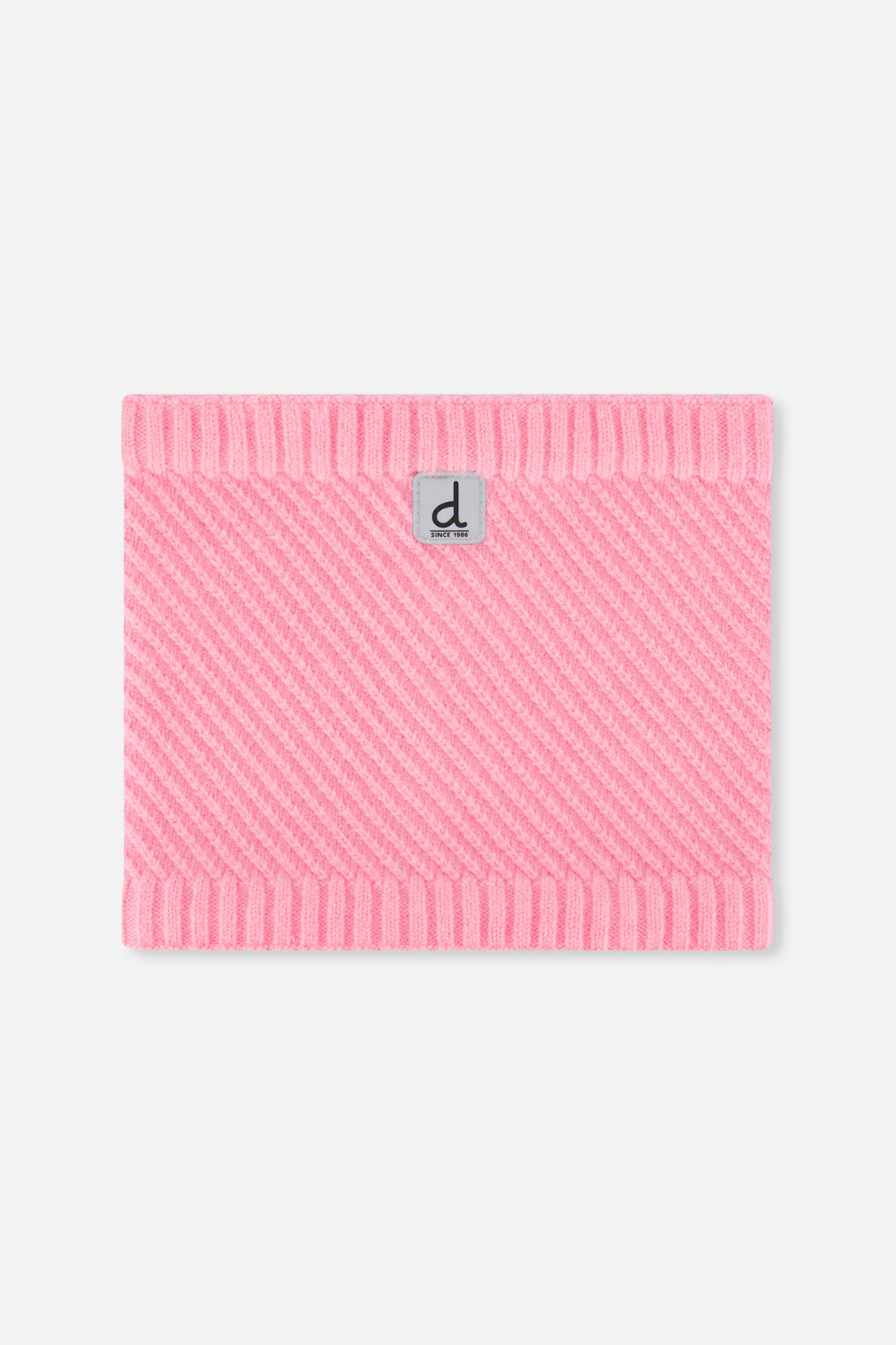 Winter Knit Neckwarmer Pink