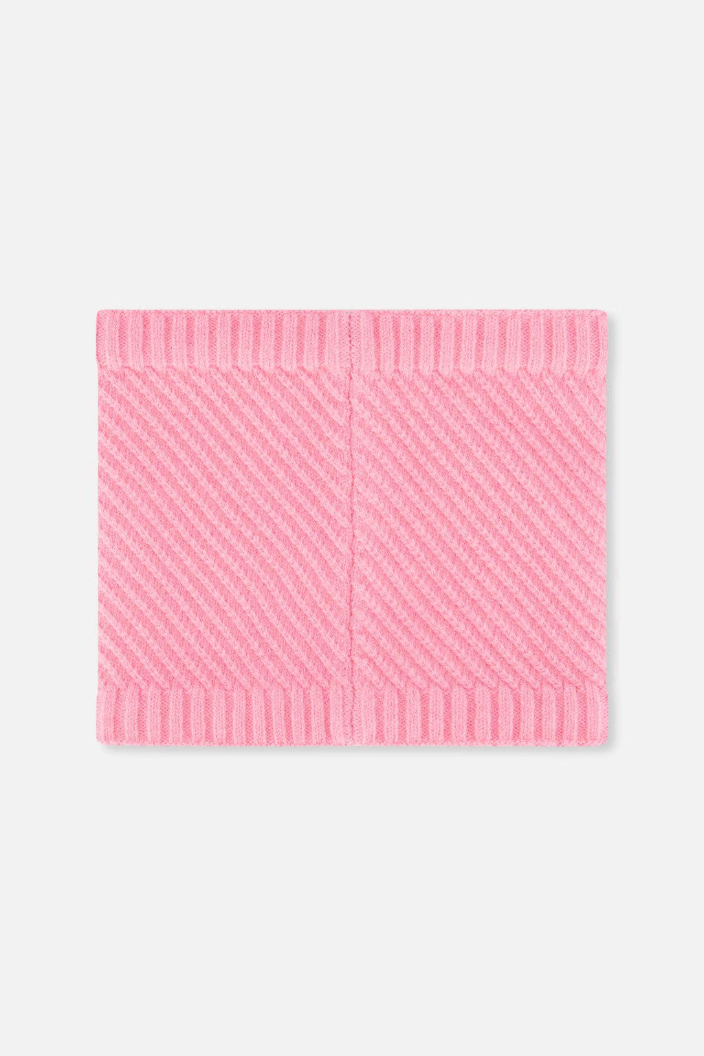 Winter Knit Neckwarmer Pink