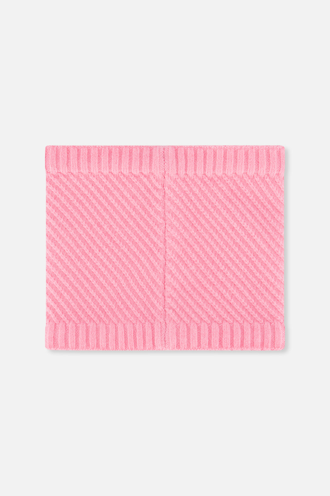 Winter Knit Neckwarmer Pink