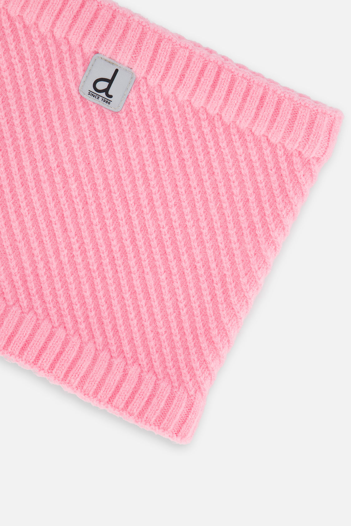 Winter Knit Neckwarmer Pink