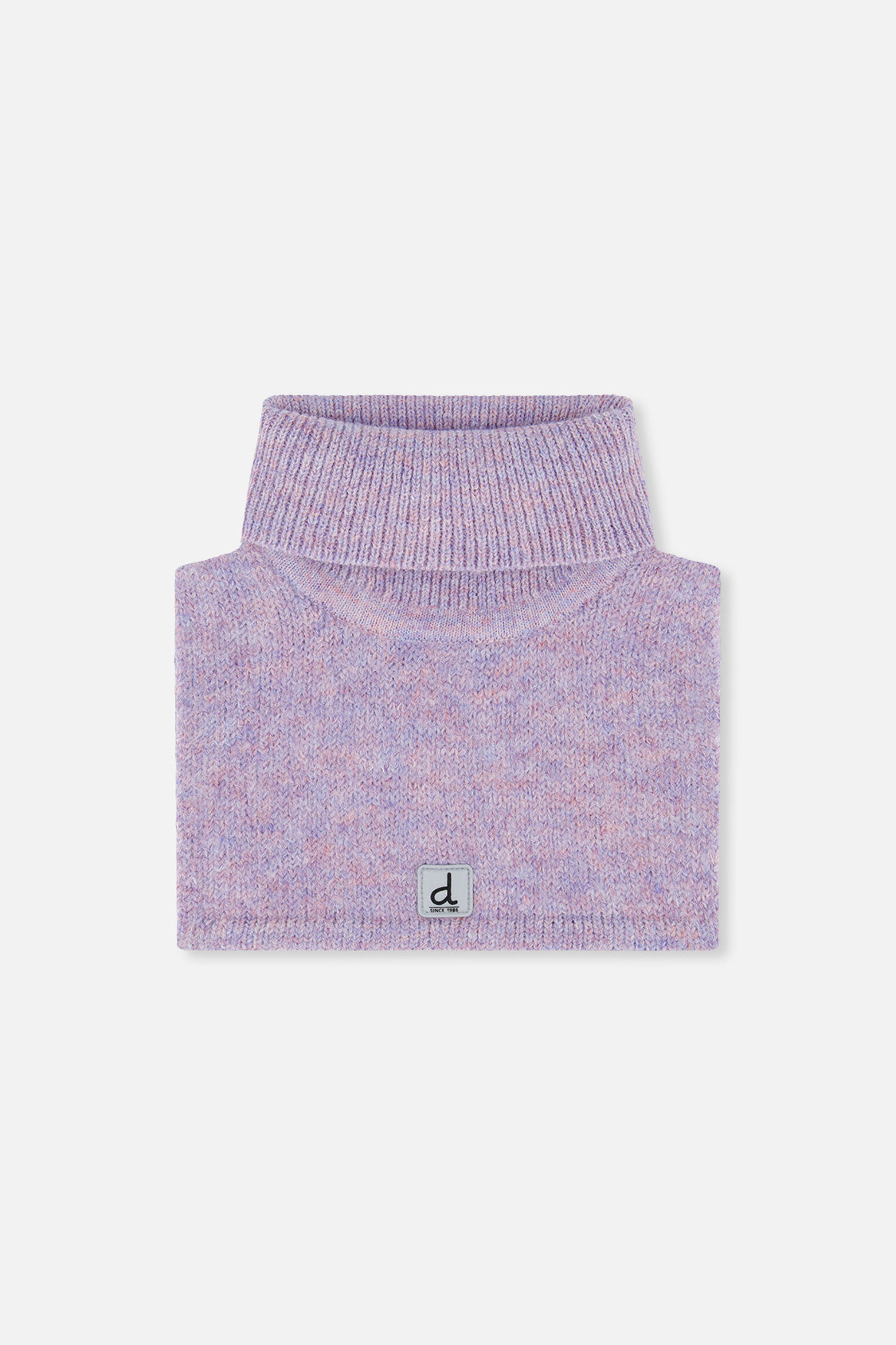 Baby Knit Turtle Neckwarmer Lavender