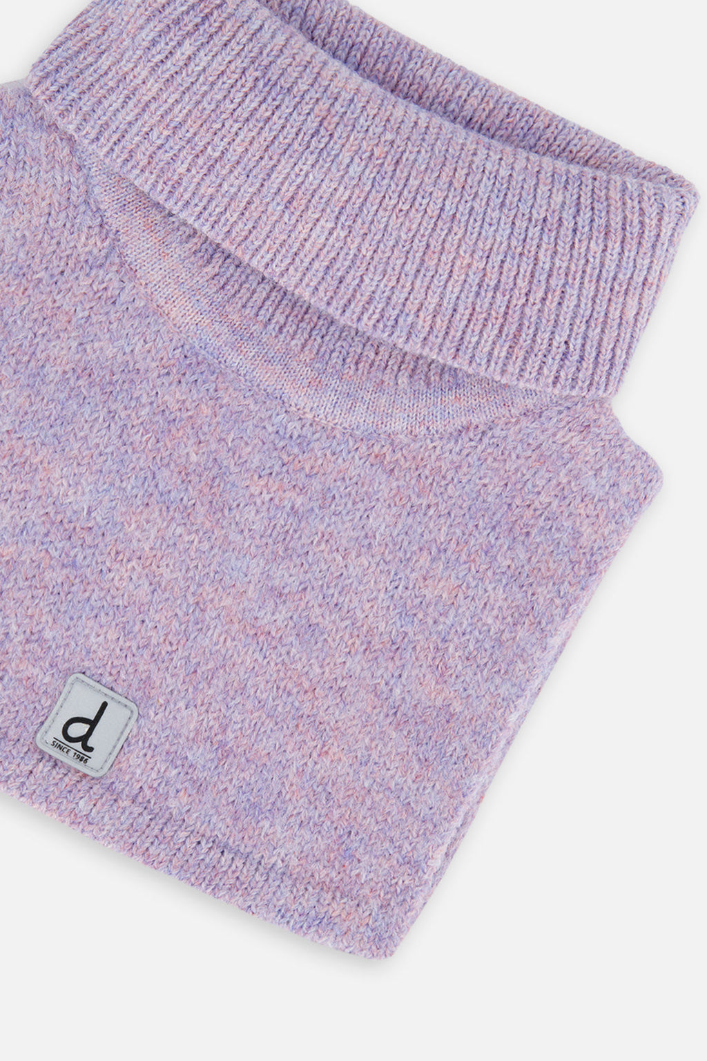 Baby Knit Turtle Neckwarmer Lavender