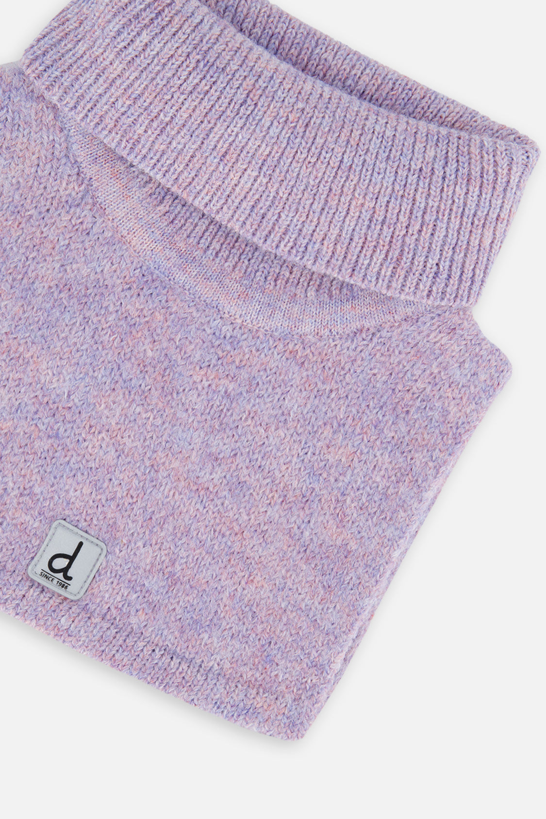 Baby Knit Turtle Neckwarmer Lavender