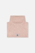 Baby Knit Turtle Neckwarmer Pale Dusty Pink
