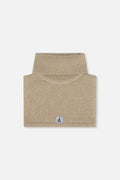 Knit Turtle Neckwarmer Light Taupe