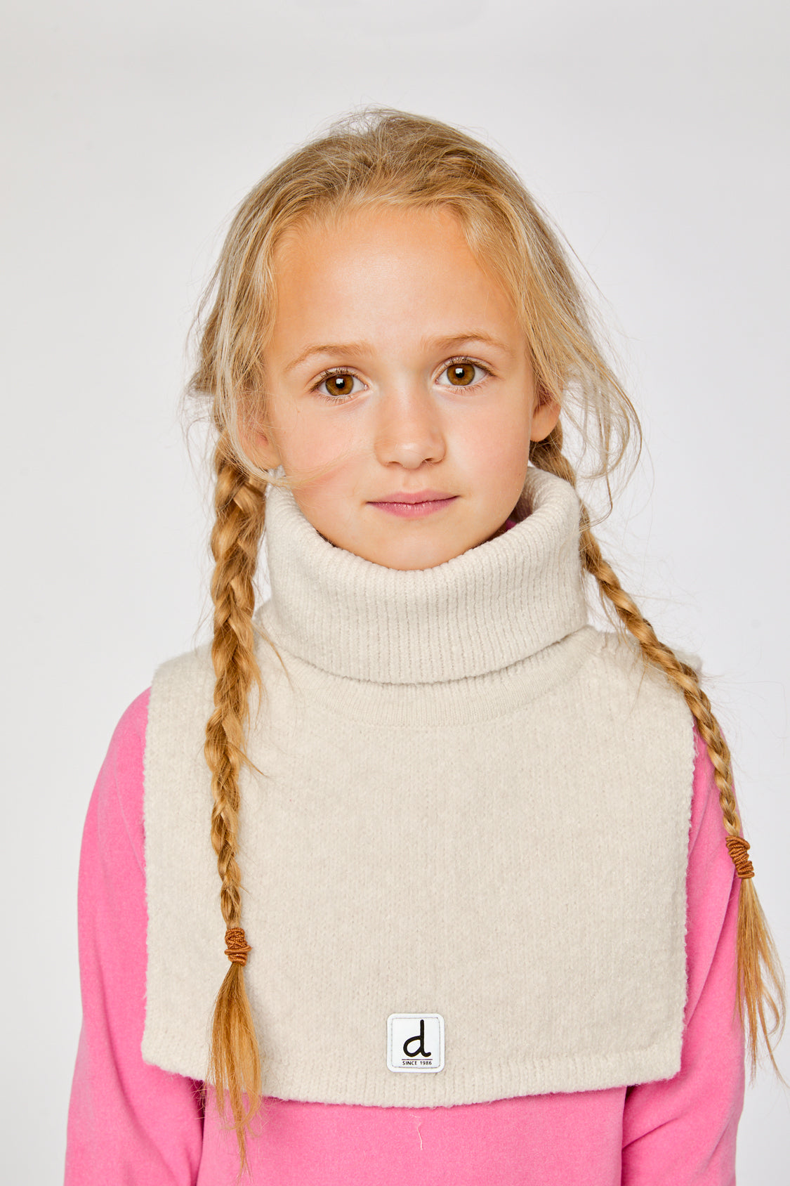 Knit Turtle Neckwarmer Off-White