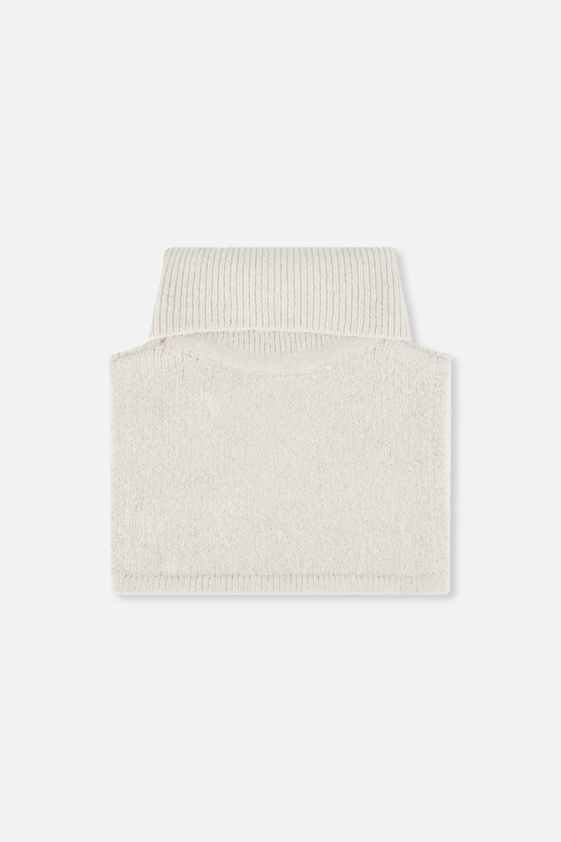 Knit Turtle Neckwarmer Off-White