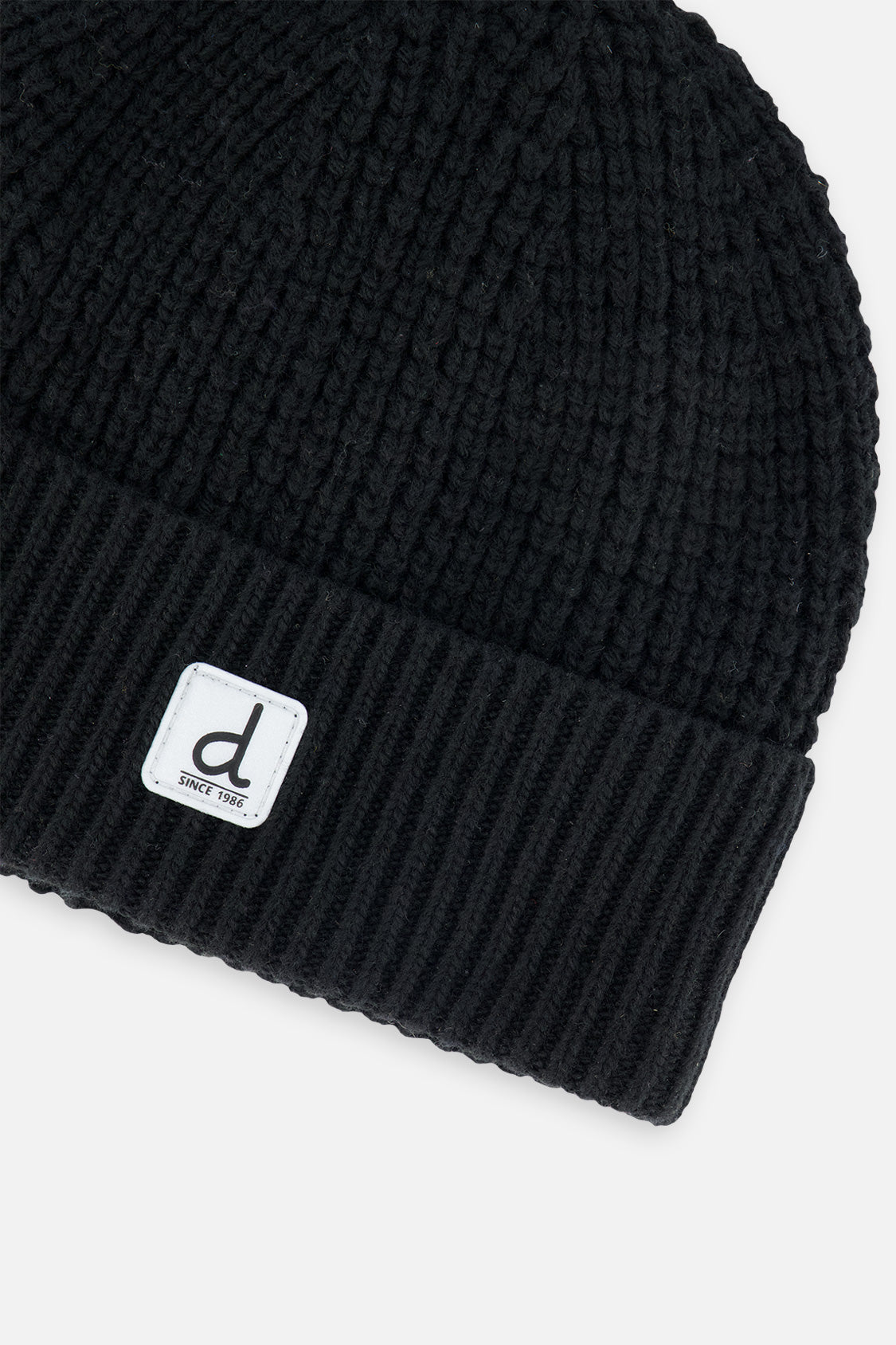 Winter Knit Hat Black