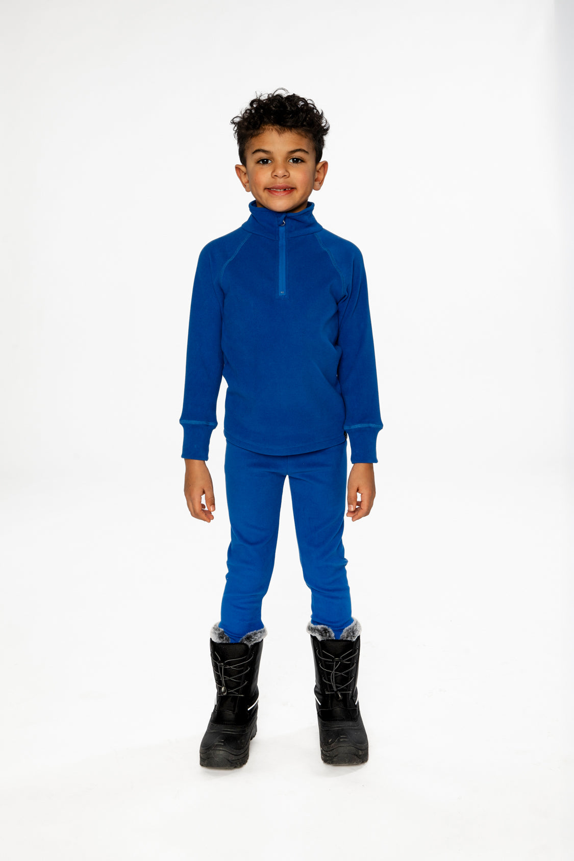 Two Piece Thermal Underwear Royal Blue